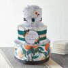 Little Clementine Diaper Cake