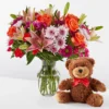 CPL_LOL_preset_ftd-mx-hero-sv-new Here's Looking at You Bouquet & Bear Set