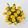 E5436D_TOP_preset_ftd-mx-hero-sv-new Long Stem Yellow Rose Bouquet