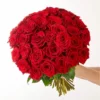 Three Dozen Long Stem Red Roses