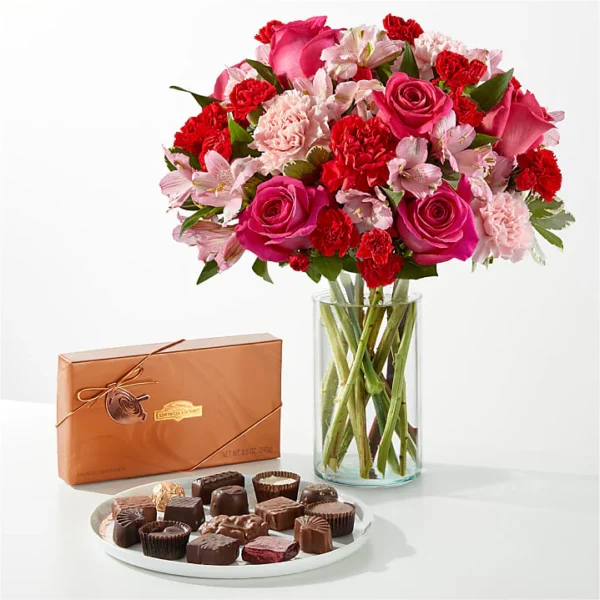 You'rePreciousBouquetandChocolateGiftSet You're Precious Bouquet and Chocolate Gift Set